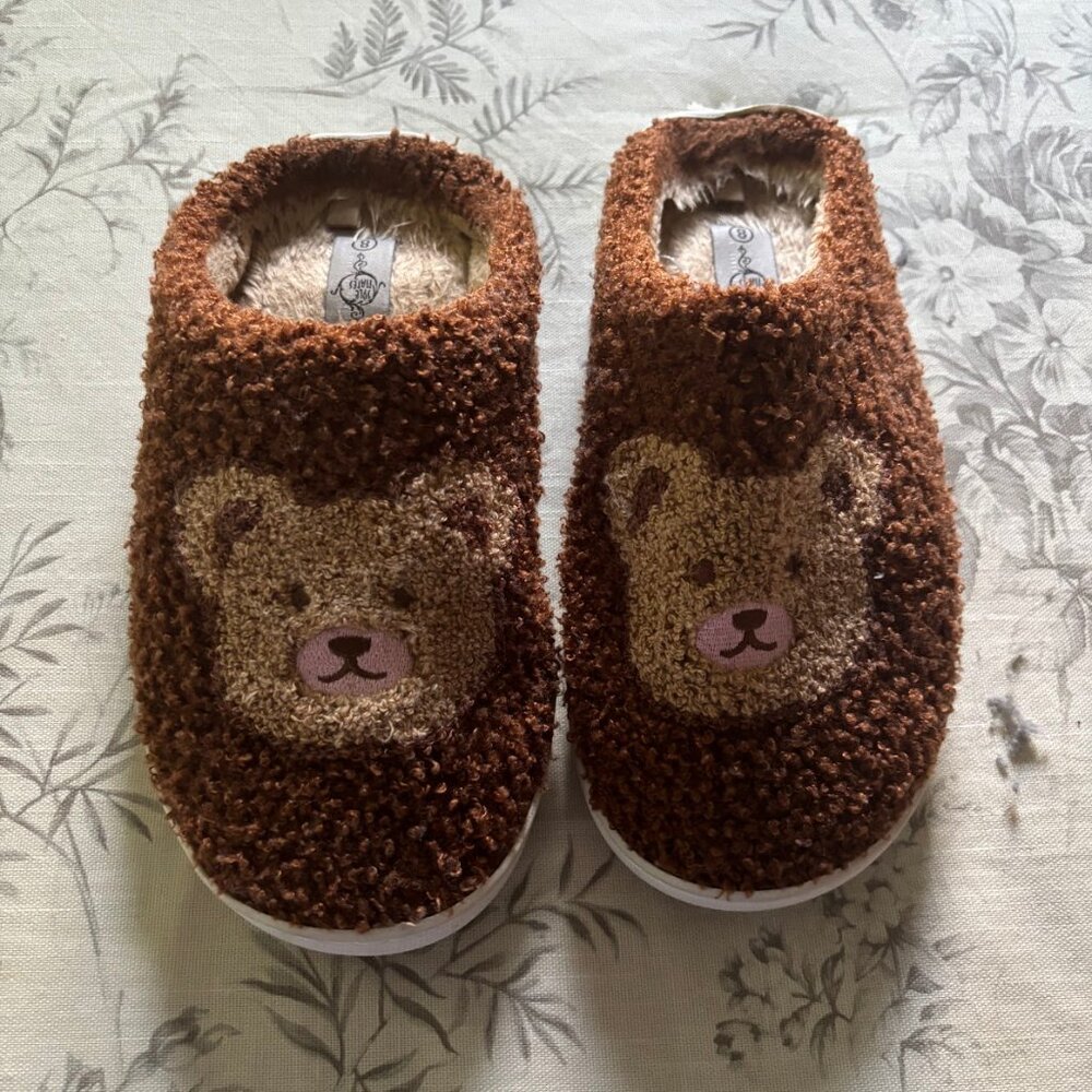 Teddy Bear Slippers